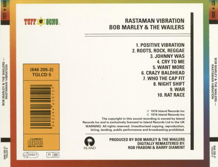 BOB MARLEY 1976 Rastaman vibration - rastaman2.JPG