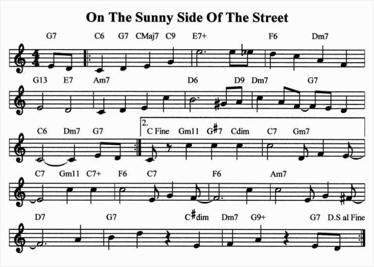 Standardy Jazzowe - on the Sunny Side Street.gif